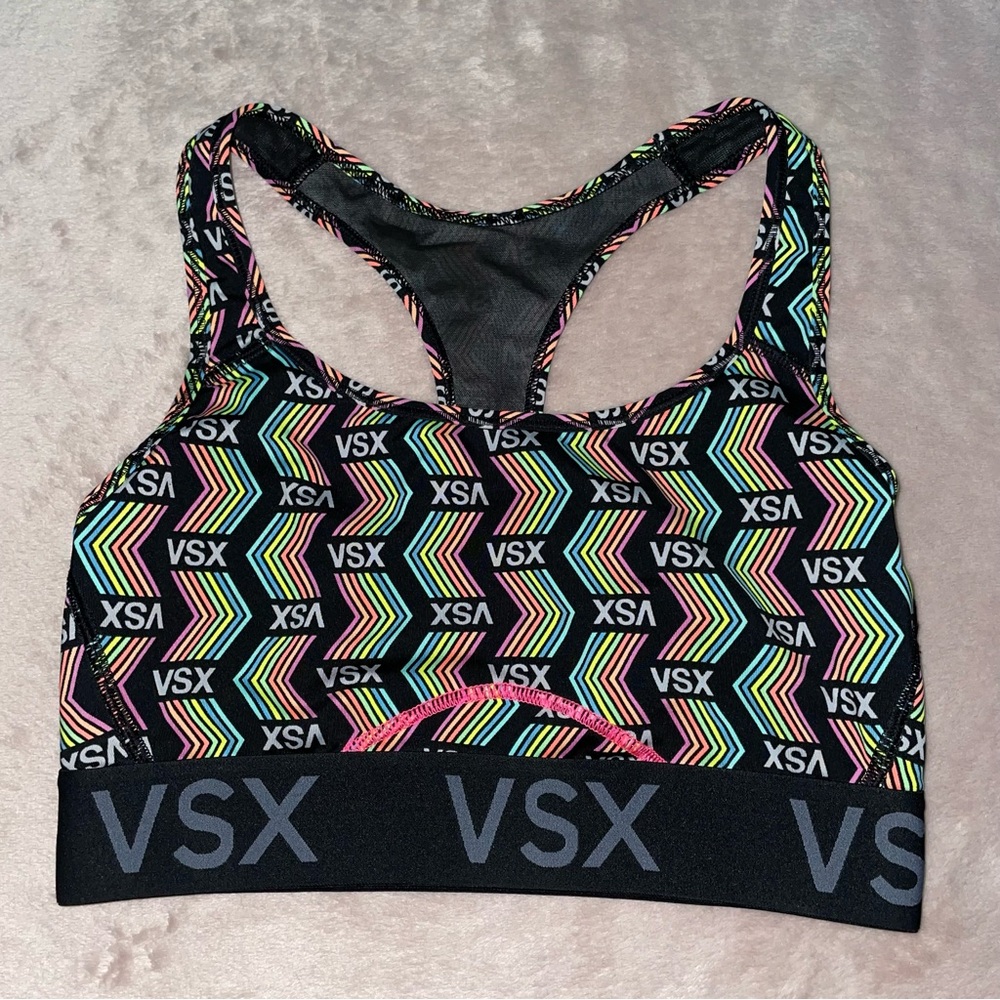Victorias secret multicolor sport bra size S